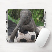 Elefant-Fußball Mousepad (Mit Mouse)