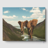 Elefant Gästebuch (Rückseite)