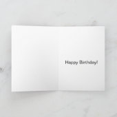 Elefant Geburtstag Karte (Innenseite)