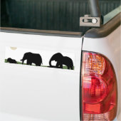 Elefant-gehender Autoaufkleber (Auf Lkw)