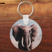 Elefant, Gemälde von DiDi Schlüsselanhänger (Vorderseite)