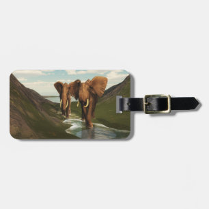 Elefant Gepäckanhänger