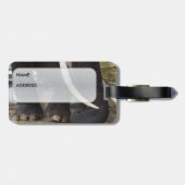 Elefant-Gepäckanhänger Gepäckanhänger (Rückseite horizontal)