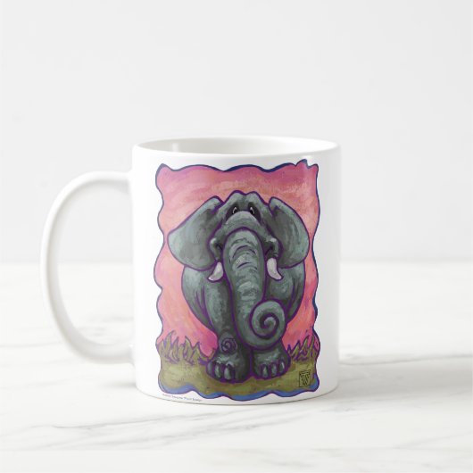 Elefant-Geschenke u. Zusätze Kaffeetasse (Links)