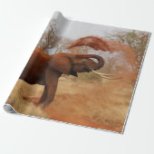 Elefant Geschenkpapier (Ungerollt)