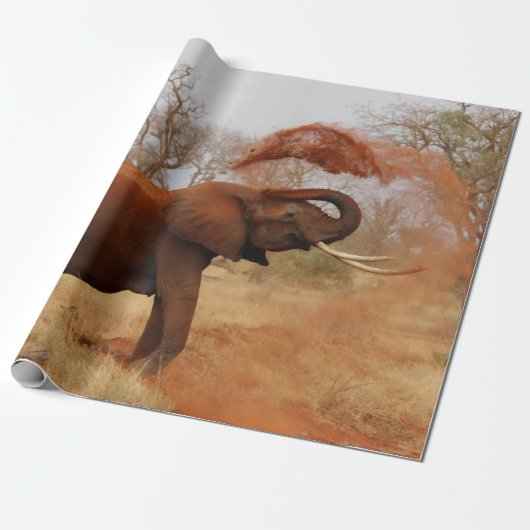 Elefant Geschenkpapier (Ungerollt)