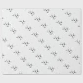 Elefant Geschenkpapier (Flach)