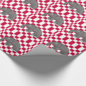 Elefant Geschenkpapier (Ecke)