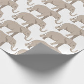 Elefant Geschenkpapier (Ecke)