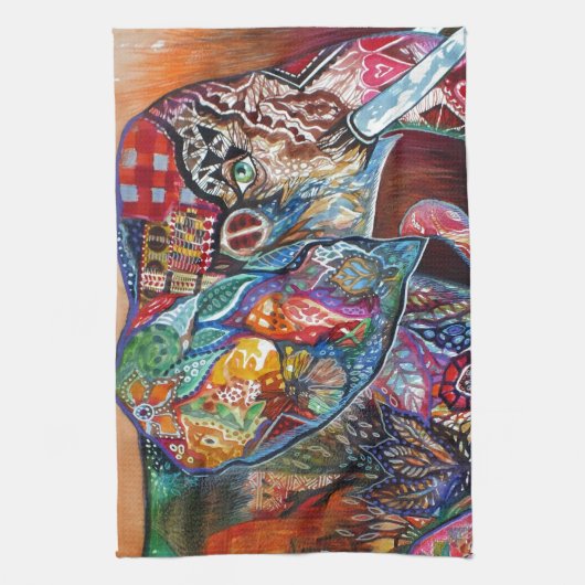 Elefant Handtuch (Vertikal)