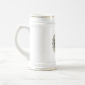Elefant-Herden-Bier Stein Bierglas (Links)