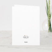 Elefant Herzen Muttertagskarte Karte (Rückseite)