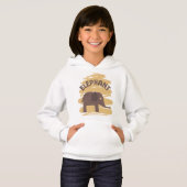 Elefant Hoodie (Vorne ganz)