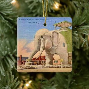 Elefant-Hotel Keramikornament