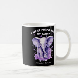 Elefant Ich trage Lila für meinen Vater Heimerheim Kaffeetasse