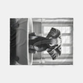 Elefant im Bad Fleecedecke (Vorderseite (Horizontal))