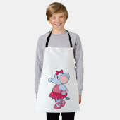 Elefant im Ballet mit Rock Schürze (Getragen)