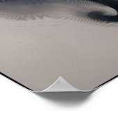 Elefant im Nebeln Abstrakt Poster (Ecke)