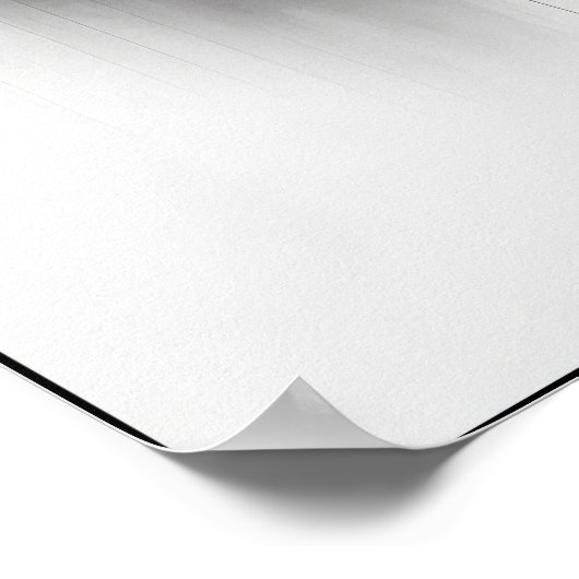 Elefant im Nebeln Abstrakt Poster (Ecke)