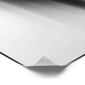 Elefant im Nebeln Abstrakt Poster (Ecke)