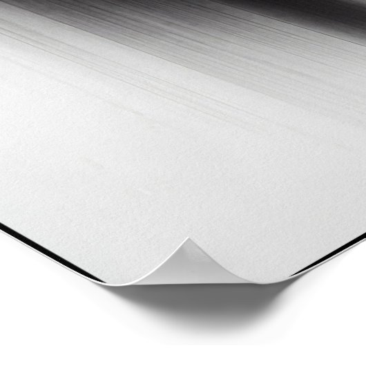 Elefant im Nebeln Abstrakt Poster (Ecke)