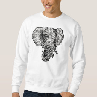 Elefant im Raum (Crew-Hals) Sweatshirt