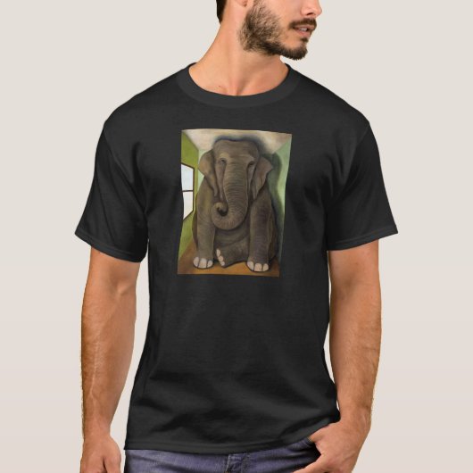 Elefant im Raum T-Shirt (Vorderseite)