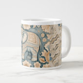 Elefant in der Batik Bloom Spezialität Tasse (Vorderseite Rechts)