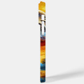 Elefant in der Sternennacht Case-Mate iPhone Hülle (Rückseite / Links)