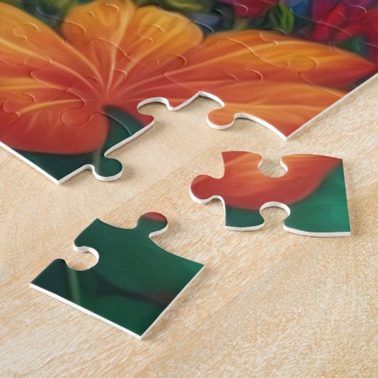 Elefant in majestätischer Landschaft Jigsaw Puzzle (Seite)