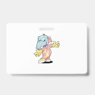 Elefant in Pajamas Ausweis