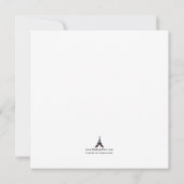 Elefant in Pastellen Einladungen zum Geburtstag (Rückseite)