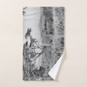 Elefant in Samburu Badhandtuch Set (Handtuch)