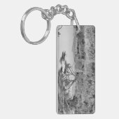 Elefant in Samburu Schlüsselanhänger (Vorderseite links)