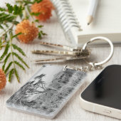 Elefant in Samburu Schlüsselanhänger (Vorderseite rechts)