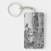 Elefant in Samburu Schlüsselanhänger (Vorderseite)