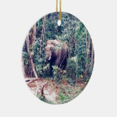 Elefant in Thailand Keramik Ornament (Rechts)