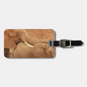 Elefant individuell personalisieren diy Jubiläen Gepäckanhänger