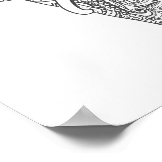 Elefant Inspiriert 3 Poster (Ecke)