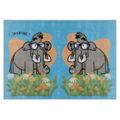 Elefant inspiriert schneidebrett (Vorderseite)