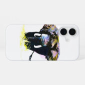 Elefant iPhone 16 Hülle (Rückseite (Horizontal))