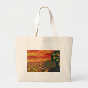 Elefant Jumbo Stoffbeutel
