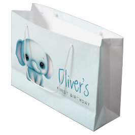 Elefant Junge 1. Geburtstag Große Geschenktüte