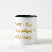 Elefant-Kaffee-Tasse Tasse (Zentrum)