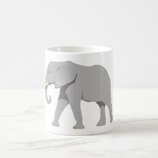 Elefant Kaffeetasse (Mittel)