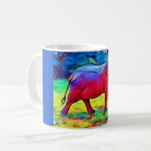 Elefant Kaffeetasse (Vorderseite Links)