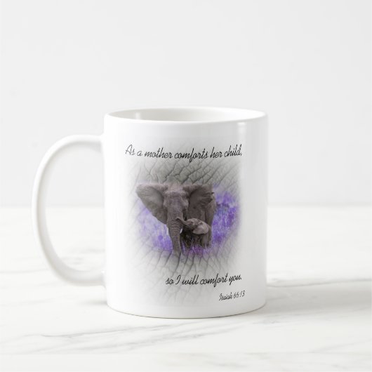 Elefant Kaffeetasse (Links)