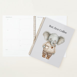Elefant Kaffeetasse Planer