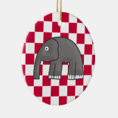 Elefant Keramikornament (Rechts)