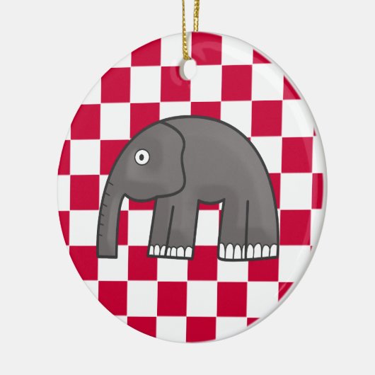 Elefant Keramikornament (Links)